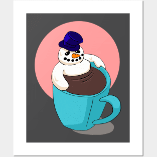 Snow Marshmallow Posters and Art